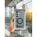 Suitable High-End Business Leather Magnetic Kickstand Protective Case For Samsung Galaxy
