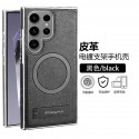 Suitable High-End Business Leather Magnetic Kickstand Protective Case For Samsung Galaxy