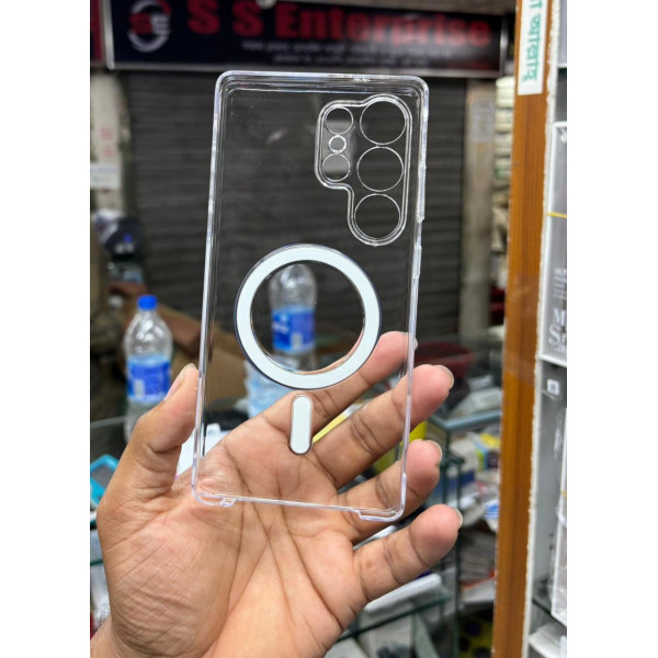 100% Anti Yellow IC Animation Supported Clear Transparent Case for Samsung Galaxy 
