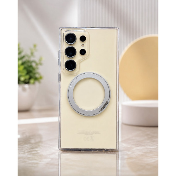 100% Anti Yellow Berlia Hard 360 Rotate Kick Stand Phone Case for Samsung Galaxy