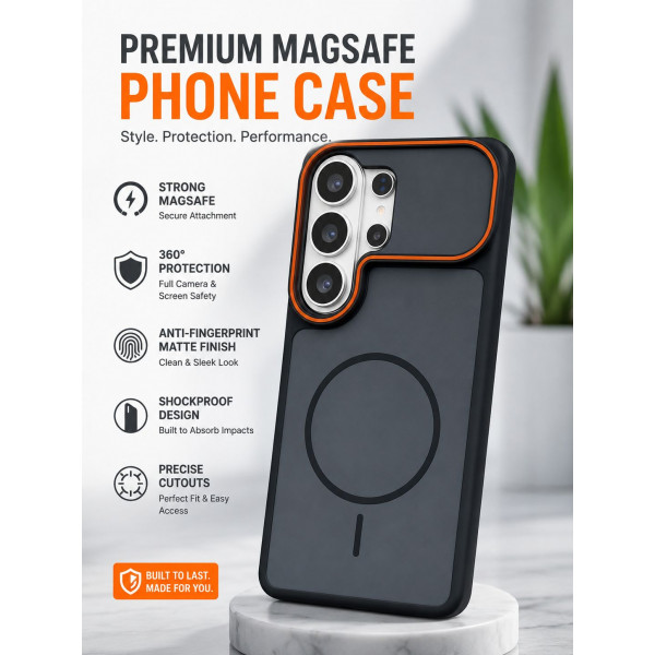 Exclusive Matte MagSafe Protective Case for Samsung Galaxy
