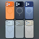 Original Color 17 Series Concept AG Frosted Glass Mobile Phone Case for iPhone 17 16 15 14 13 Pro, Pro Max 