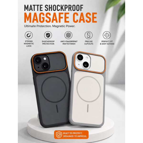 Exclusive Matte MagSafe Protective Case for iPhone