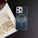 Shockproof Carbon Fibre Magsafe Supported Case For iPhone