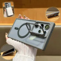 HOCE Camera Bracket Magnetic Phone Cases For Samsung S25 S24 S23 S22 Ultra