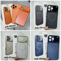 Original Color 17 Series Concept AG Frosted Glass Mobile Phone Case for iPhone 17 16 15 14 13 Pro, Pro Max 