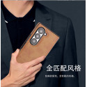 JINDUKA KickStand PU Leather Case for Samsung Galaxy Z Fold 3,4,5,6,7