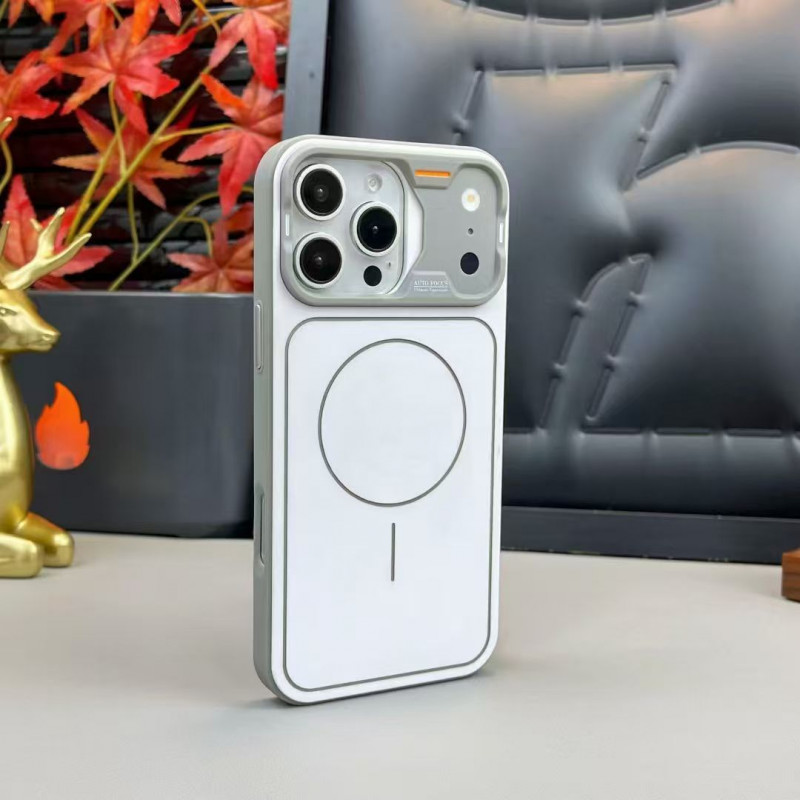 Matte Camera Guard MagSafe Phone Case for iPhone