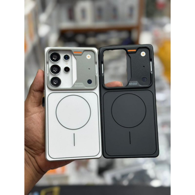 Matte Camera Guard MagSafe Phone Case for Samsung Galaxy