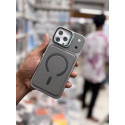 Case Pro Skin Feel PU Leather Magnetic Camera Glass Stand Case for iPhone