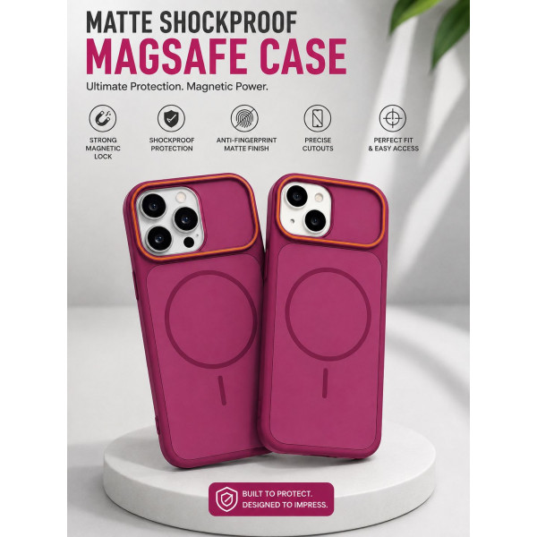 Exclusive Matte MagSafe Protective Case for iPhone
