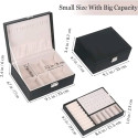 Double Layer Velvet High Quality Jewellery Box