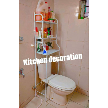 bathroom Commode & Washing Machine Storage Rack