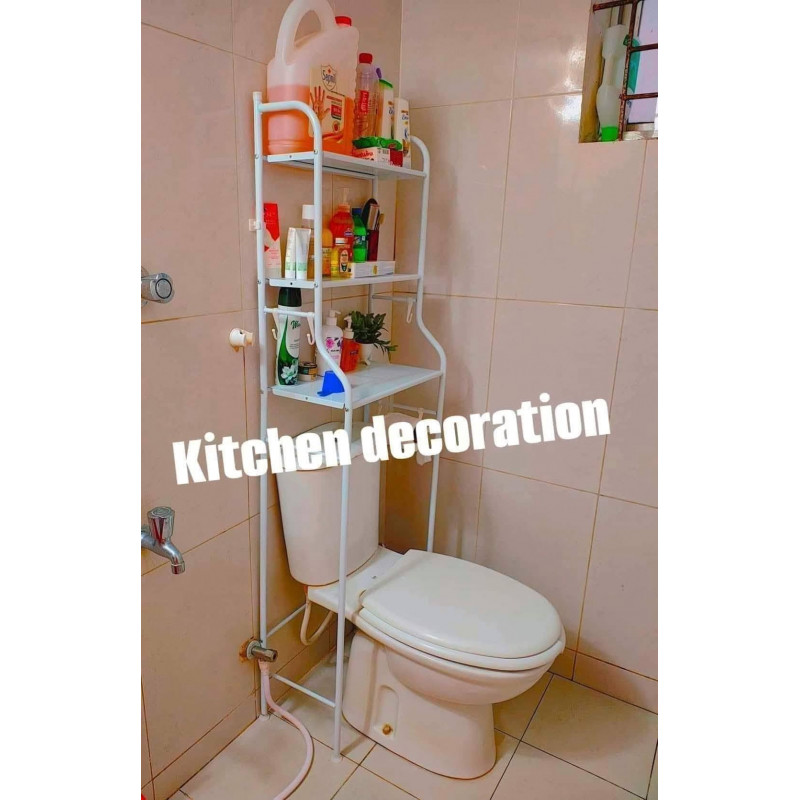 bathroom Commode & Washing Machine Storage Rack
