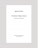 The Murder of Roger Ackroyd