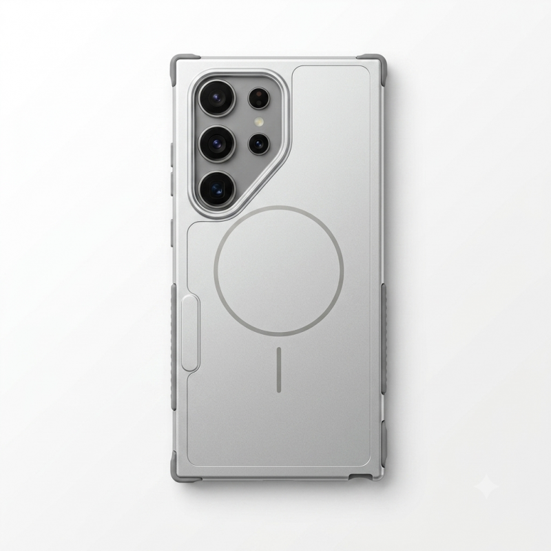 Matte MagSafe Shockproof Protective Case For Samsung