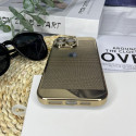 Glossy Polycarbonate scratch proof প্লাস্টিক case- Golden 
