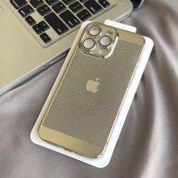 Glossy Polycarbonate scratch proof প্লাস্টিক case- Golden 
