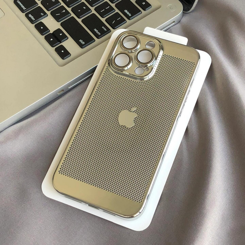 Glossy Polycarbonate scratch proof প্লাস্টিক case- Golden 