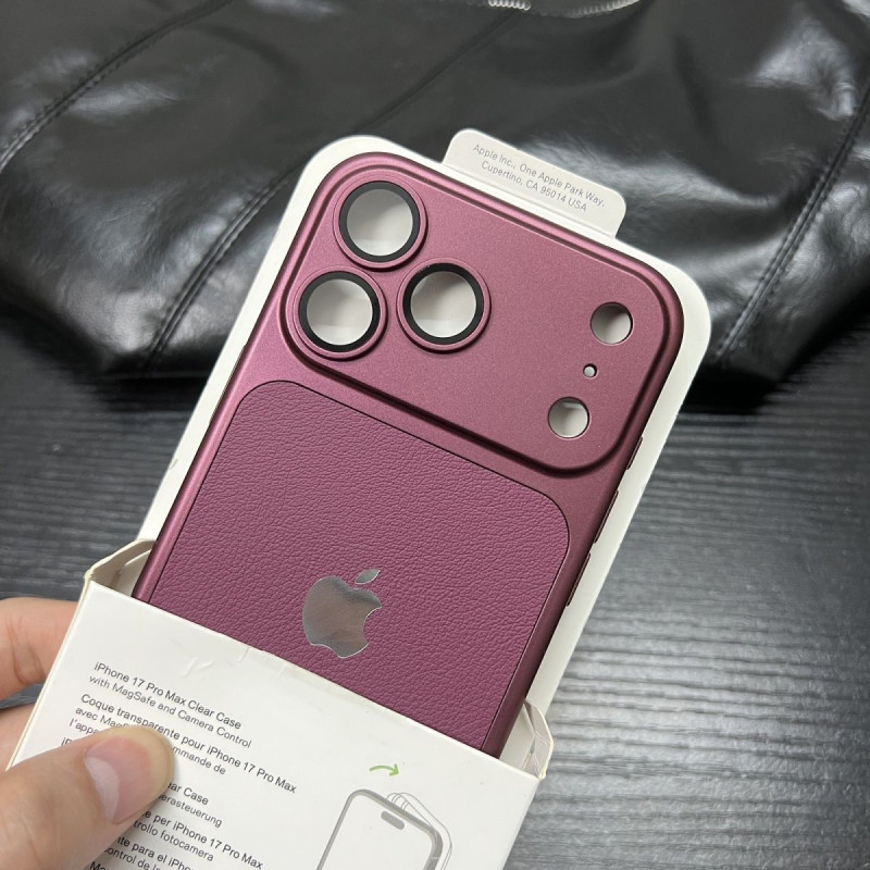 18 Concept Soft Burgundy Phone Case for iPhone