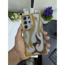 Fashion Hollow Slim Flame Pattern Soft Case 