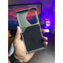 Wooden- Texture Cyber Armor Case With Magnetic Ring Kickstand