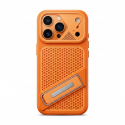 Rugged Mechanical Soft IPhone Case With Built-In Kickstand