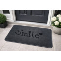 Smile Floor Mat (Grey)