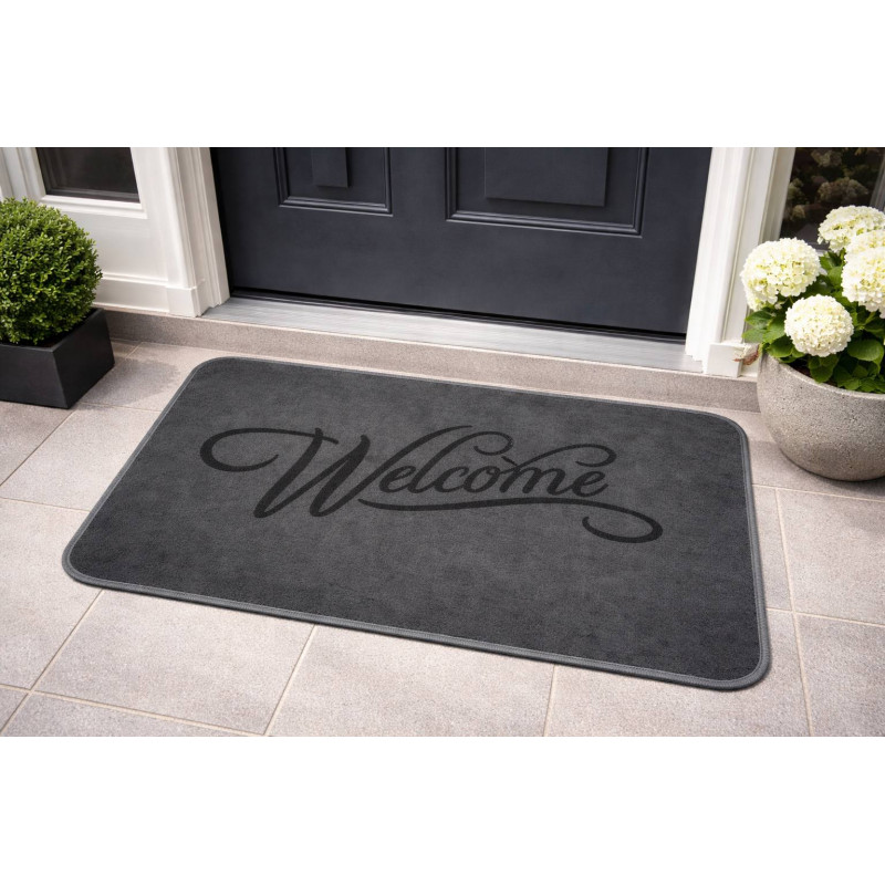 Welcome to Our Home (Dark Grey/Black)