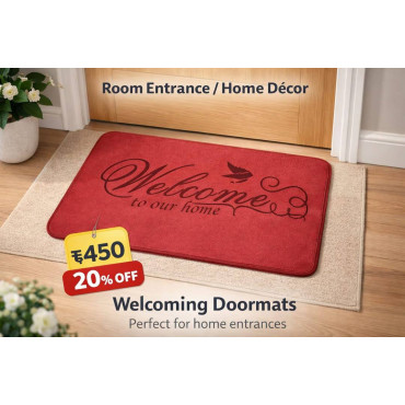 Welcome to Our Home (Red)
