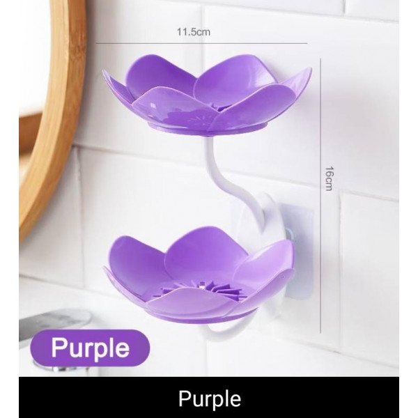 Double Layer Lotus Soap Holder
