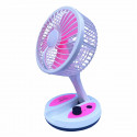 Rechargeable Fan With Light (Foldable)