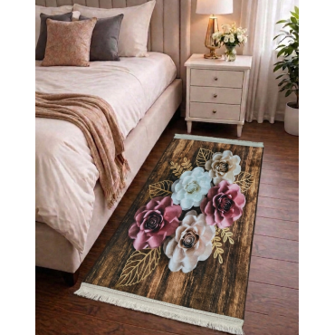 4'x2' Stylish Bed Site Carpet -7