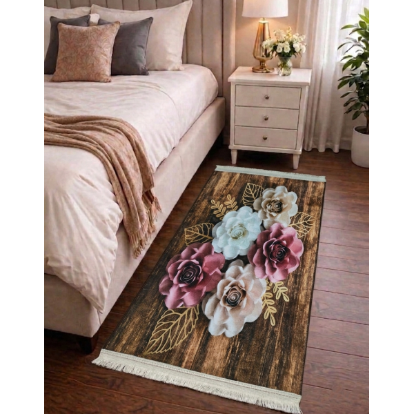 4'x2' Stylish Bed Site Carpet -7