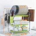 3 Layer Kitchen Rack With Tray