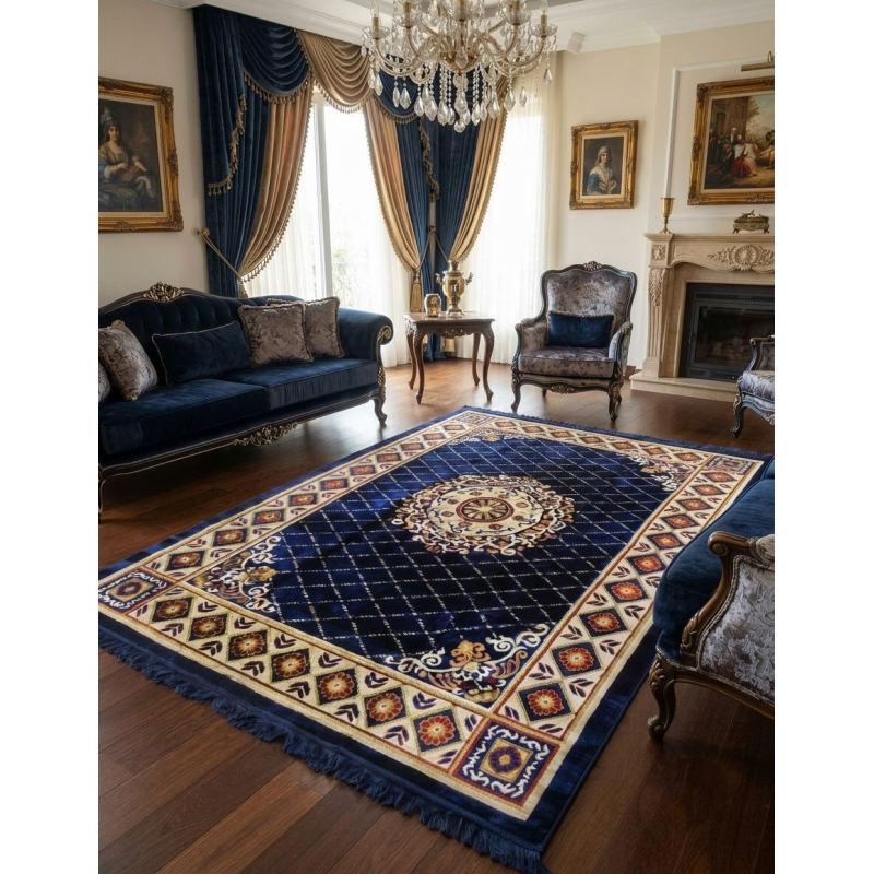 4.5'x6.5' Turkish Floor Galicha (BL-1)