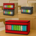 9 Grid Cloth Organiser (Red)