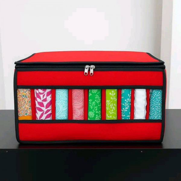 9 Grid Cloth Organiser (Red)