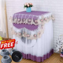 Luxury Washing Machine Cover( Purple)