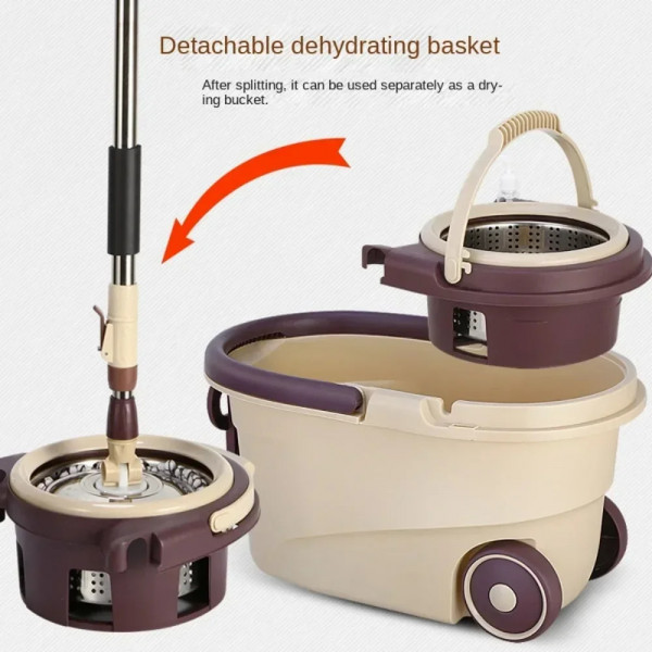 360 Degree Spin Mop Bucket Set