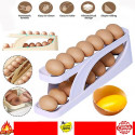 Auto-Rolling Egg Holder Dispenser