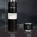 Vacuum Flask Set (Blue)