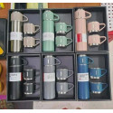 Vacuum Flask Set (Blue)