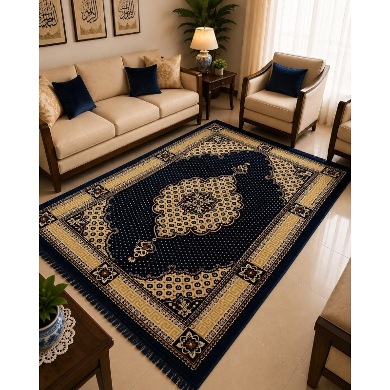 4.5'x6.5' Turkish Floor Galicha (Offwhite-1)