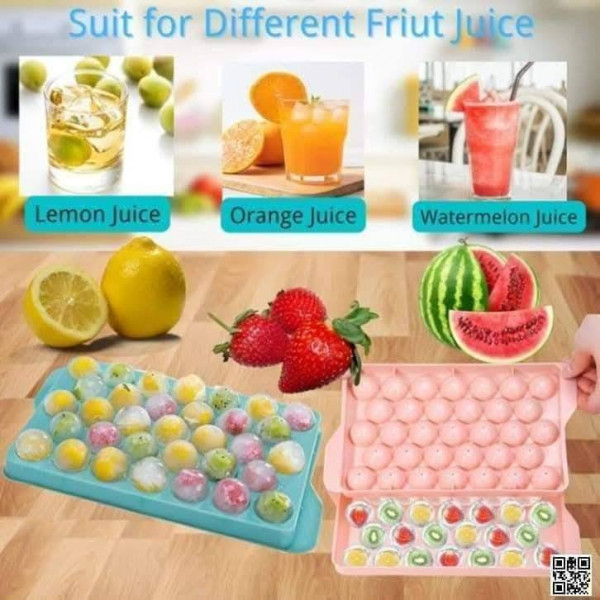 1 Pcs Ice Ball Maker With Lid (59 Ball)