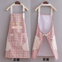 Water-Proof Kitchen Apron (Pink Check)