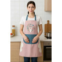 Water-Proof Kitchen Apron (Pink)
