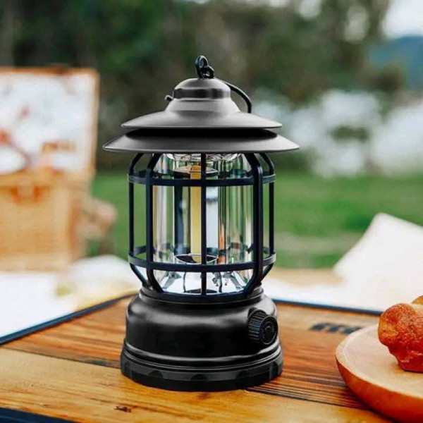 Rechargeable Camping Lamp ( Black )