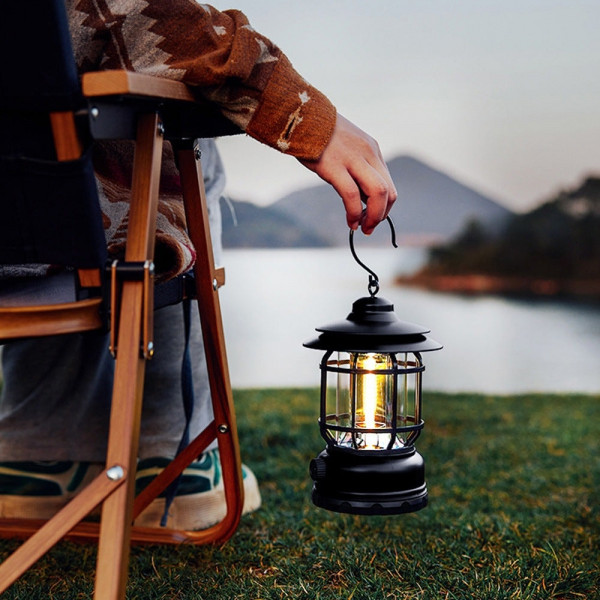 Rechargeable Camping Lamp ( Black )