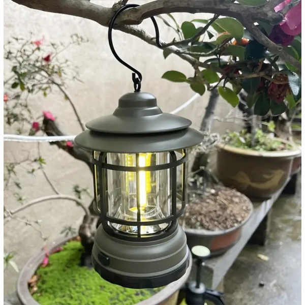 Rechargeable Camping Lamp ( Green )
